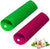 Garlic Peeler Skin Remover with Silicone Tube Roller Garlic Peeling Kitchen Tool (Green, Red)