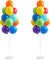 Balloon Column Kit 2 Pack, Balloon Columns with Stand Base and Pole
