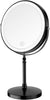 8" Lighted Makeup Mirror Double Sided Magnifying Mirror with 3 Colors, Vanity Mirror with Lights, Black