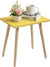 End Table Side Table for Living Room Bedroom Balcony Office, Yellow