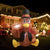 Thanksgiving Inflatable Turkey 6 FT Blow up Lighted Turkey Decor with LED Lights