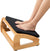 Wood Ergonomic Footrest 4 Angle Adjustable Foot Stool