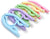 Portable Folding Travel Hangers 10 Pieces, Foldable Clothes Drying Rack, Colorful