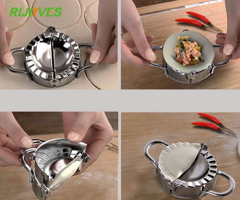 DIY Dumpling Mold Wrapper Cutter Cooking Pastry Tool Kitchen Tools