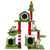 Cat Tree Tower 58 Inch Multi-level Pet Climbing and Jumping Tower Furniture