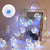 LED String Lights 40 LED Battery Powered, 6M String Lights (Warm Crystal)