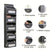 Over-the-Door 5-Shelf Hanging Organizer (Black)