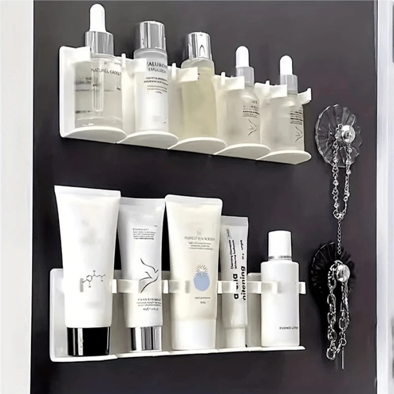 5-Grid Wall Mount Cosmetic Storage Rack