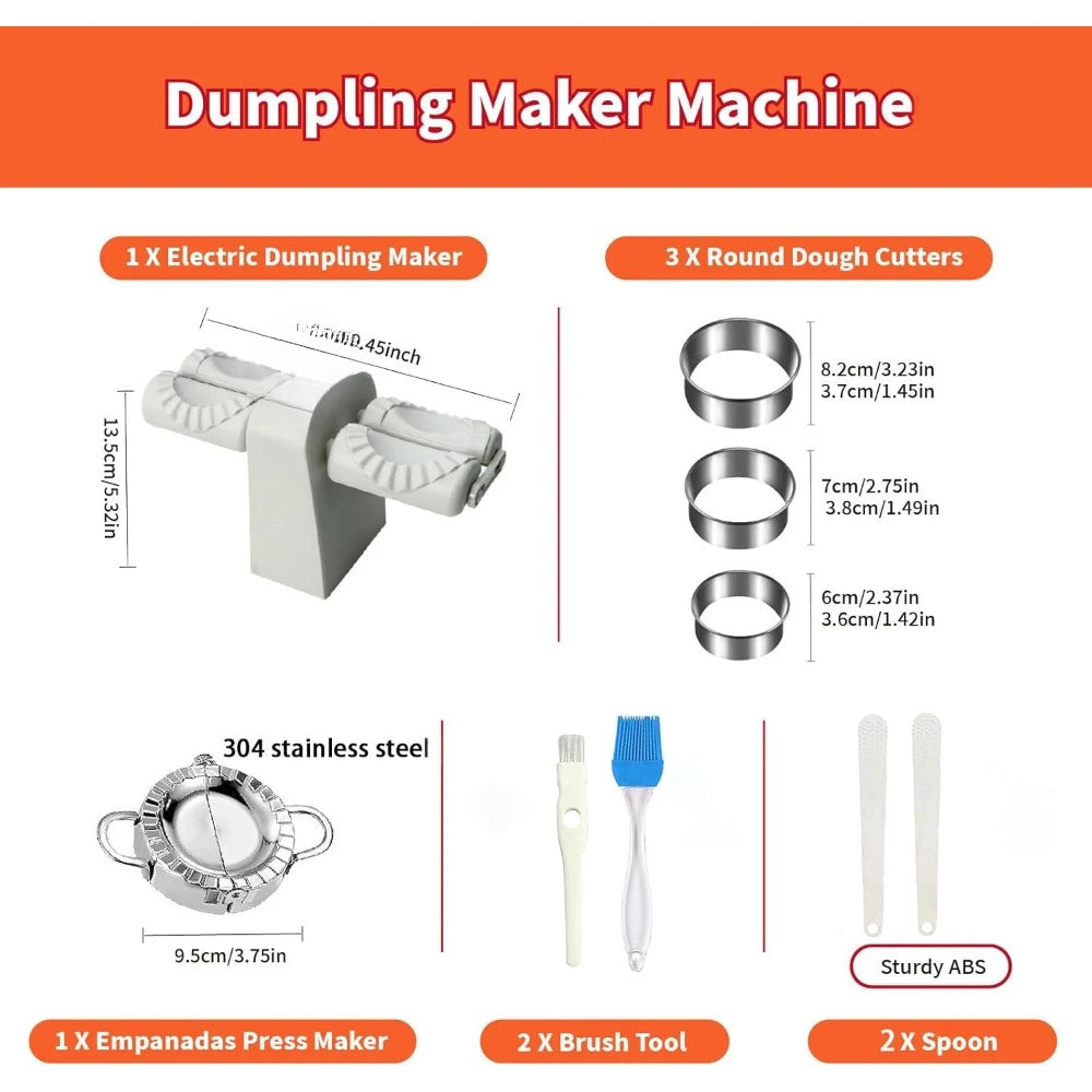 Double Head Electric Dumpling Machine