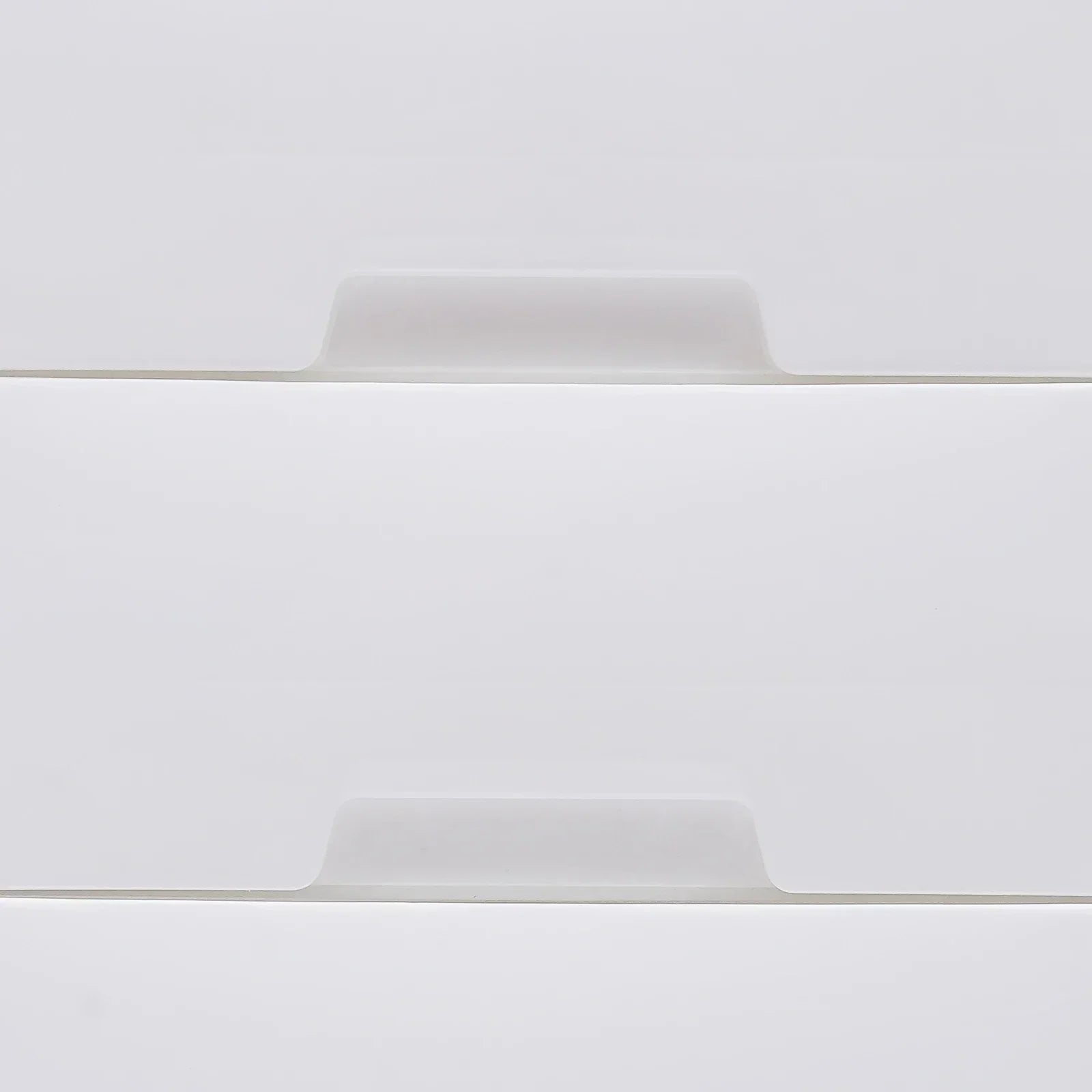 Vertical Storage Cabinet 4-Drawer Plastic Storage Dresser (White)