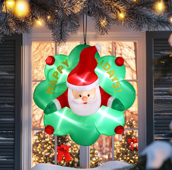 Inflatable Blow Up Hanging Decoration With Built-in LED Lights