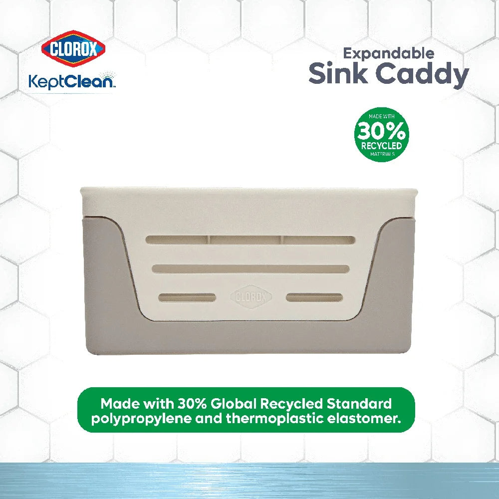 Expandable Kitchen Sink Caddy with Drying Posts