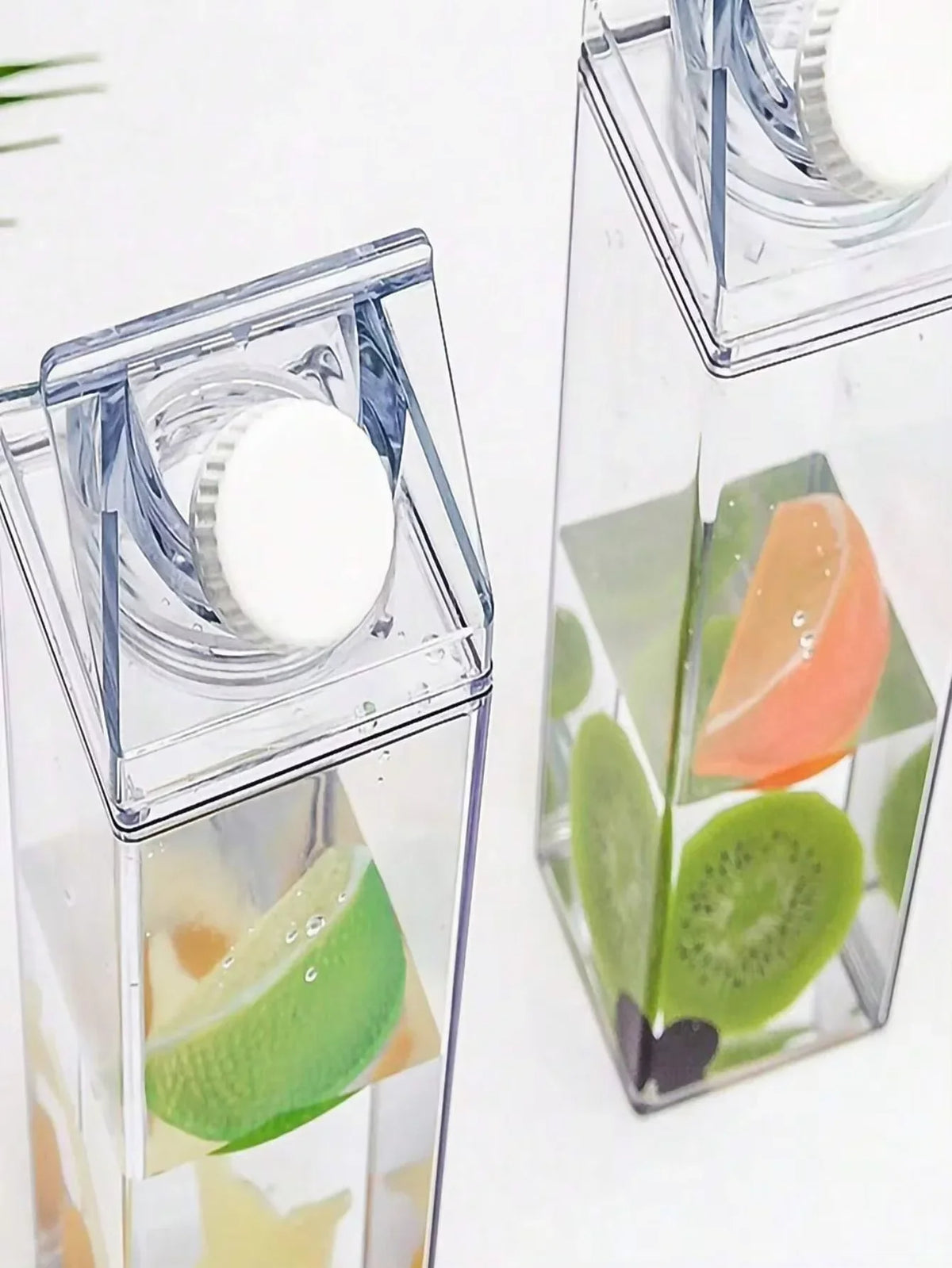 Portable Transparent Milk Box 500mL Drinking Cup