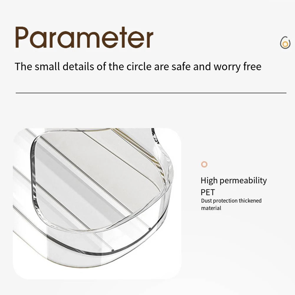 Automatic Scrolling Egg Holder with Lid Kitchen Dedicated Roll Off Egg Storage Rack