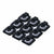 18pcs Cord Holder Cable Winder Wire Clips Office Accessories (Black)