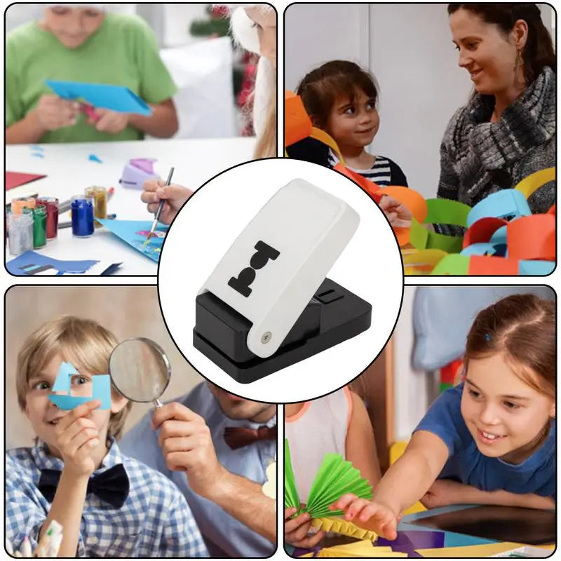 Paper Puncher Tool for Kids Crafts and School Stationery