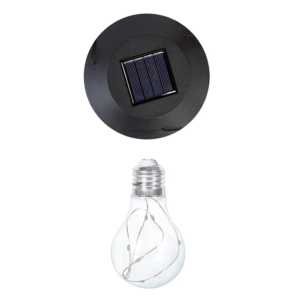 Hanging Solar Lights 30 LED Copper Wire Windbell Lamp  for Garden Decor