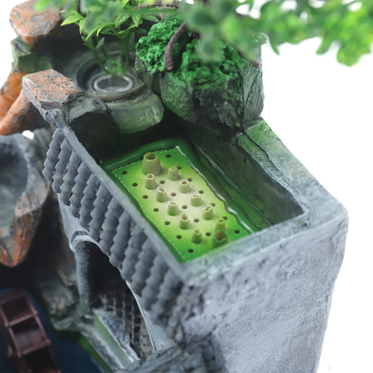 LED Desktop Water Fountain Indoor Waterfall Fountain for Office Home Decor