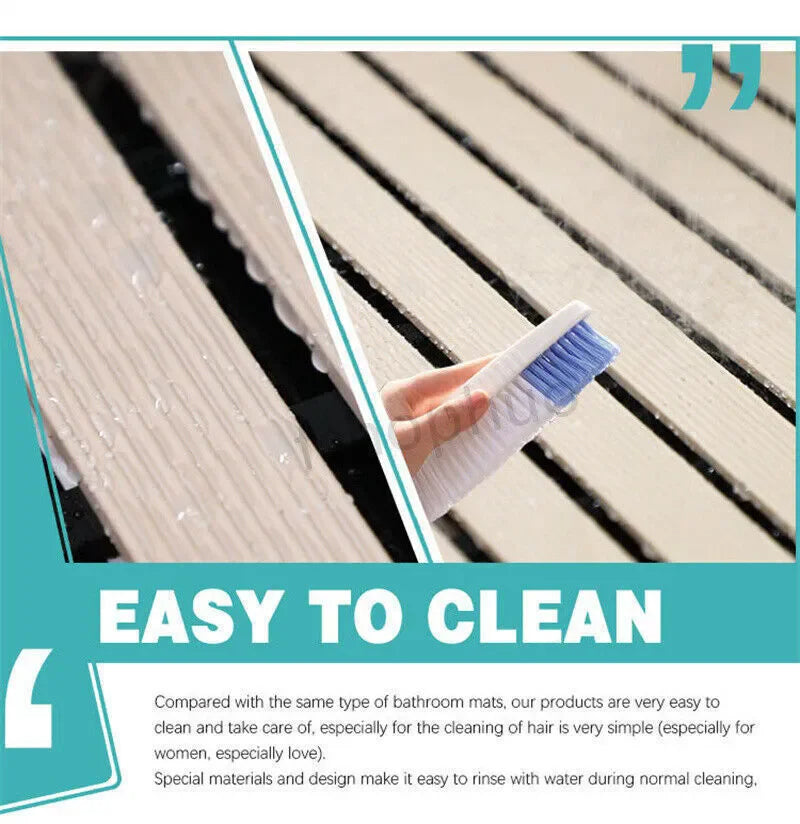 Shower Bath Mat Non-Slip PVC for Tub and Shower