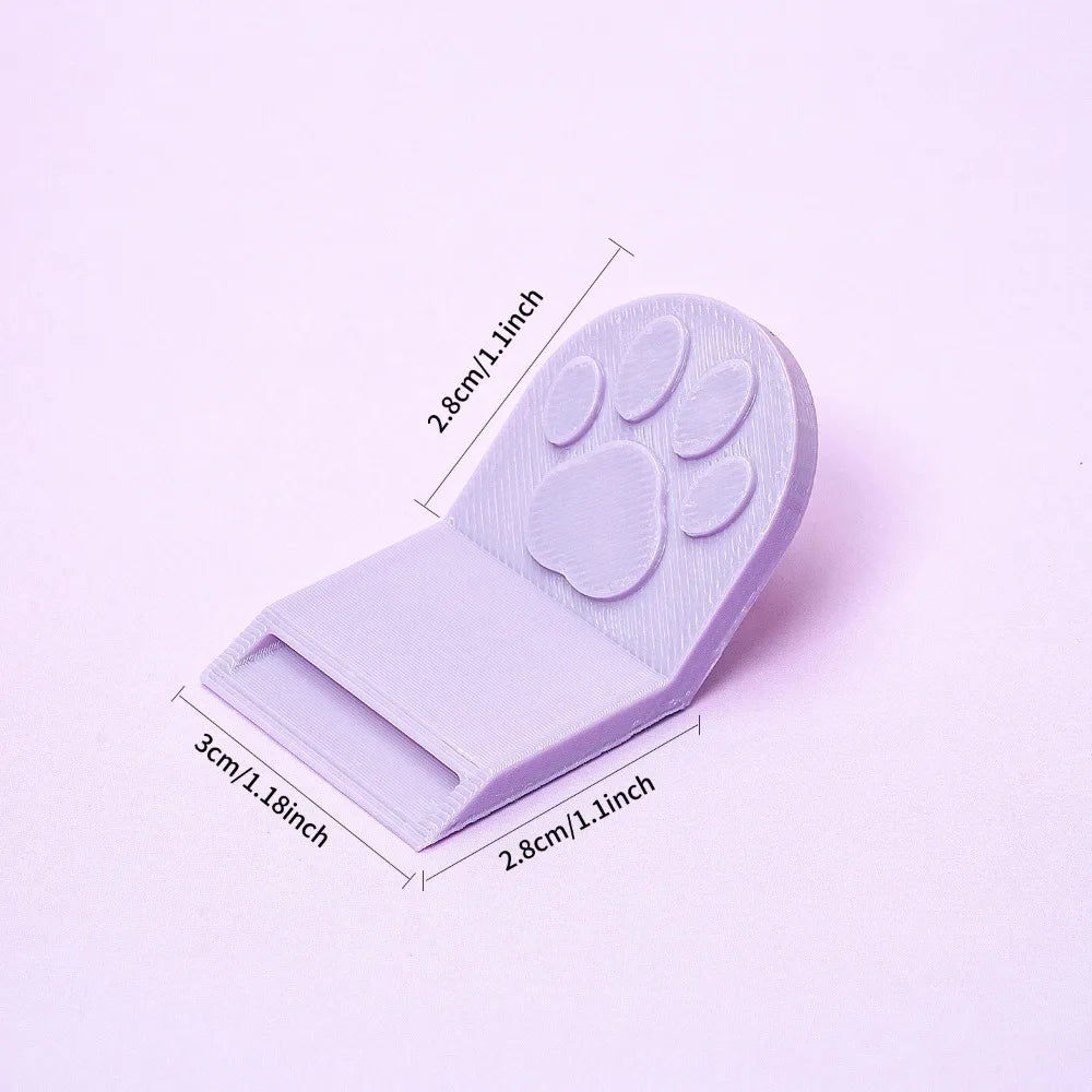 Cat Paw Pet Food Can Opener, Easy Ring Pull Opener Tool for Cat &amp; Dog Canned Food, Ergonomic Can Lid Opener, Nail-Friendly Kitchen &amp; Pet Feeding Accessory