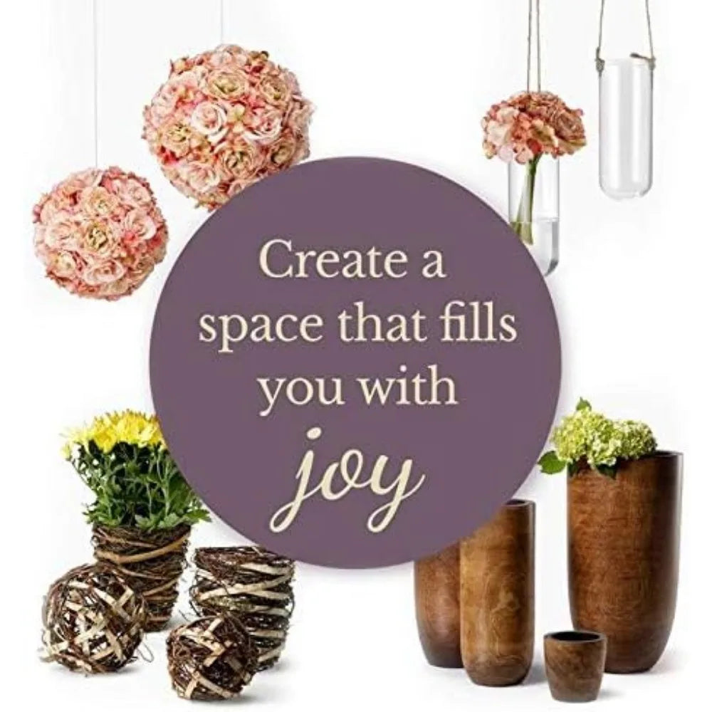 60&quot; Handcrafted Hanging Ivory Wool Felt Pom Pom Garland