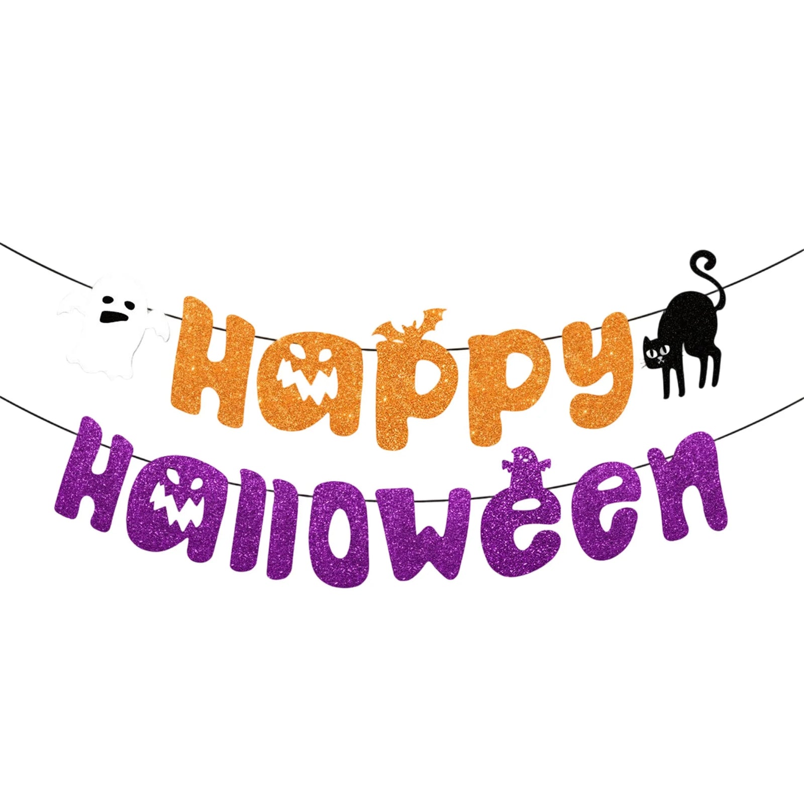 Spooky Halloween Hanging Banner for Halloween Decor
