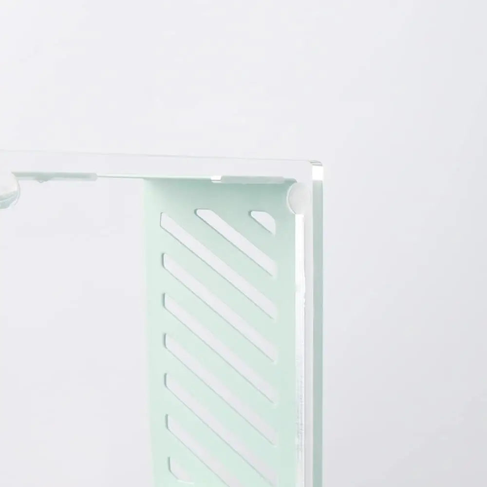 Acrylic Base Metal Mesh Desk Organizer for Office Supplies (Green)