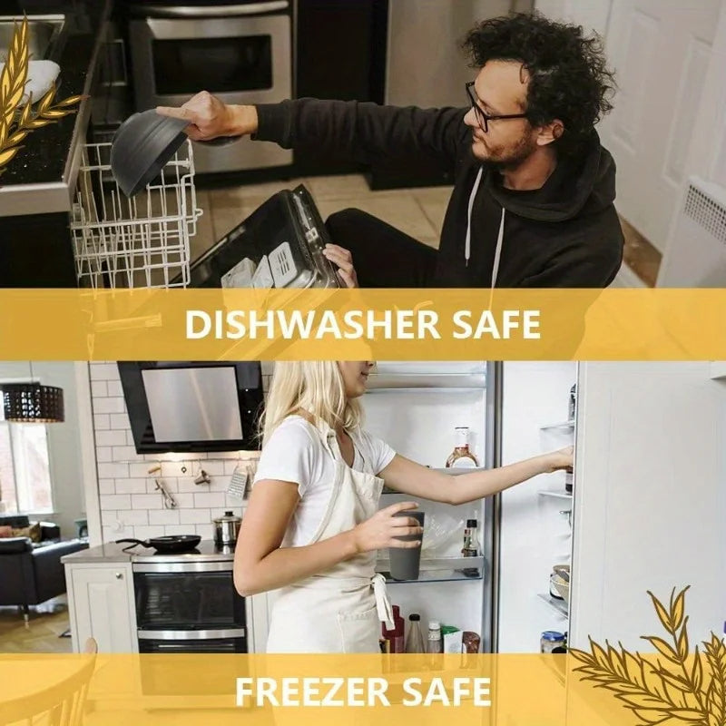 Mixing Bowl Set 16-Piece Food Grade Kitchen Bowls