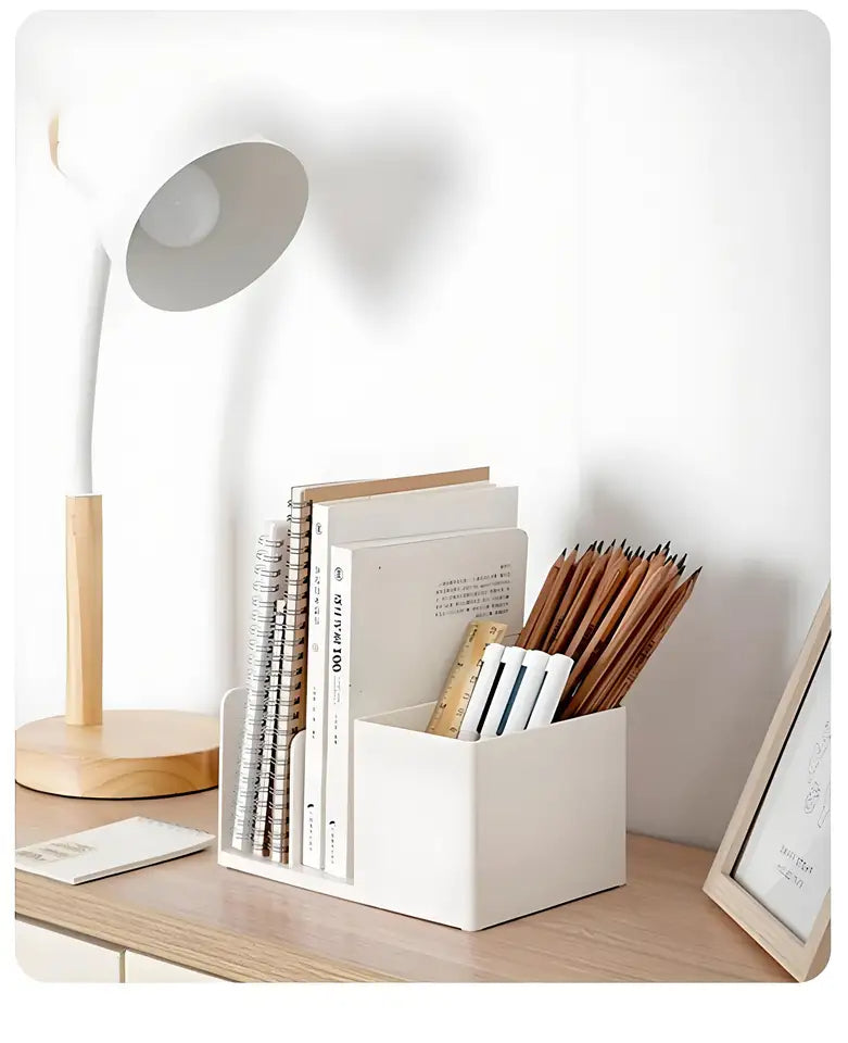 Drawer Desktop Pen Holder Storage Shelf Large Capacity