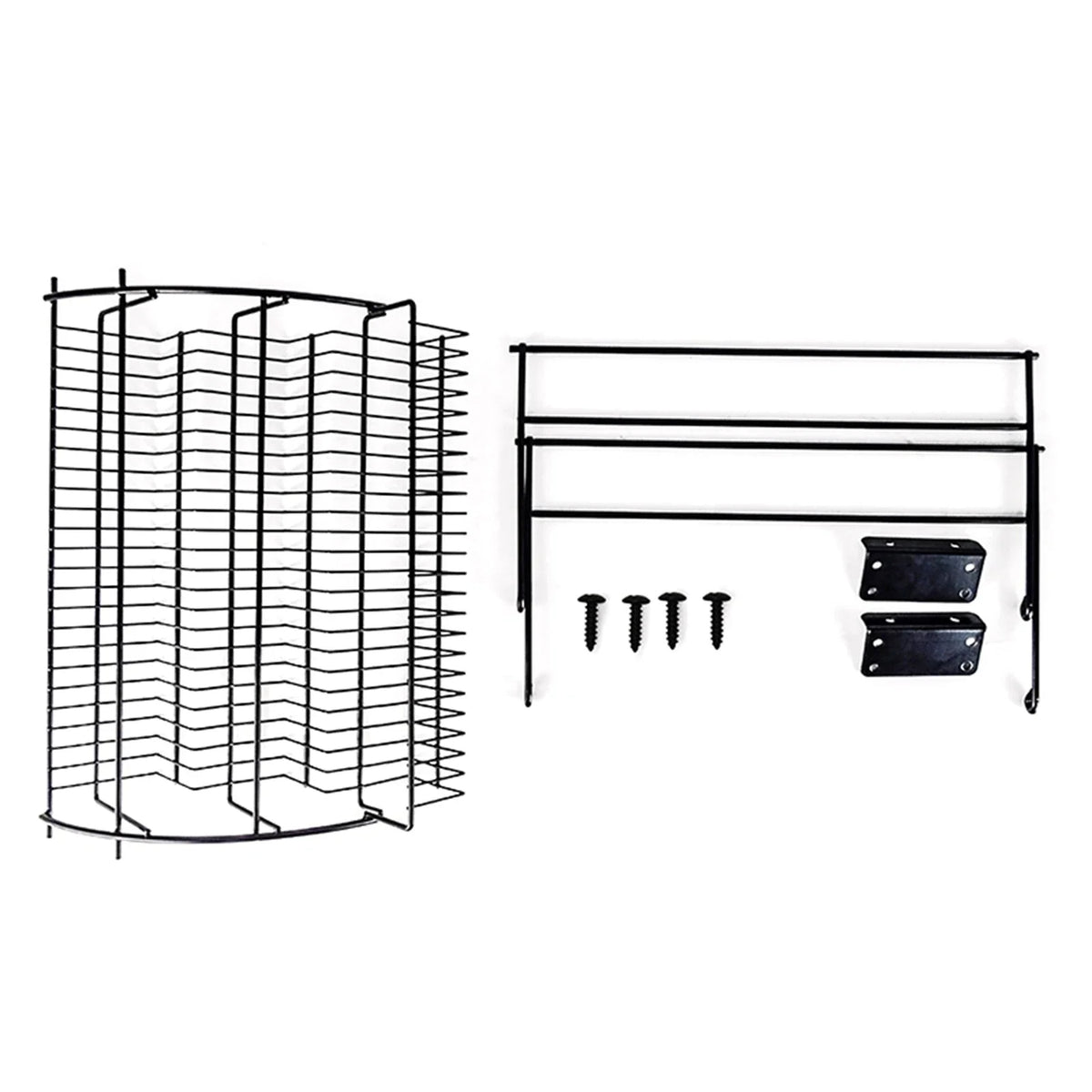 Retractable 3 Tier Kitchen Storage Organizer (Black)