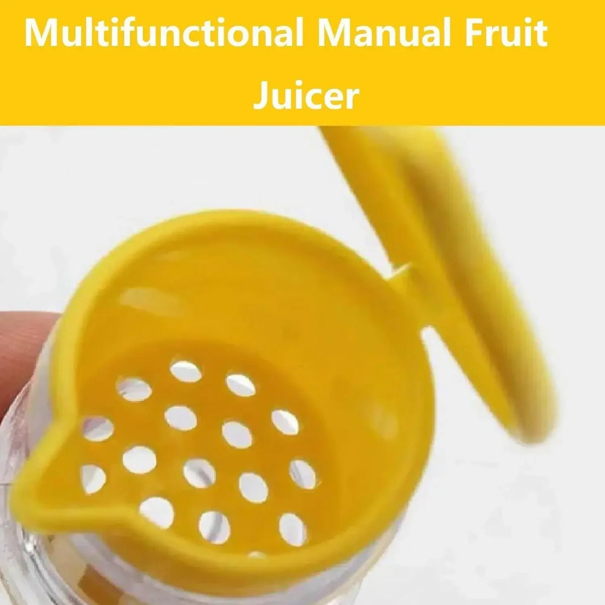 Mini Plastic Manual Citrus Juicer Orange Squeezer Easy Juice Extractor