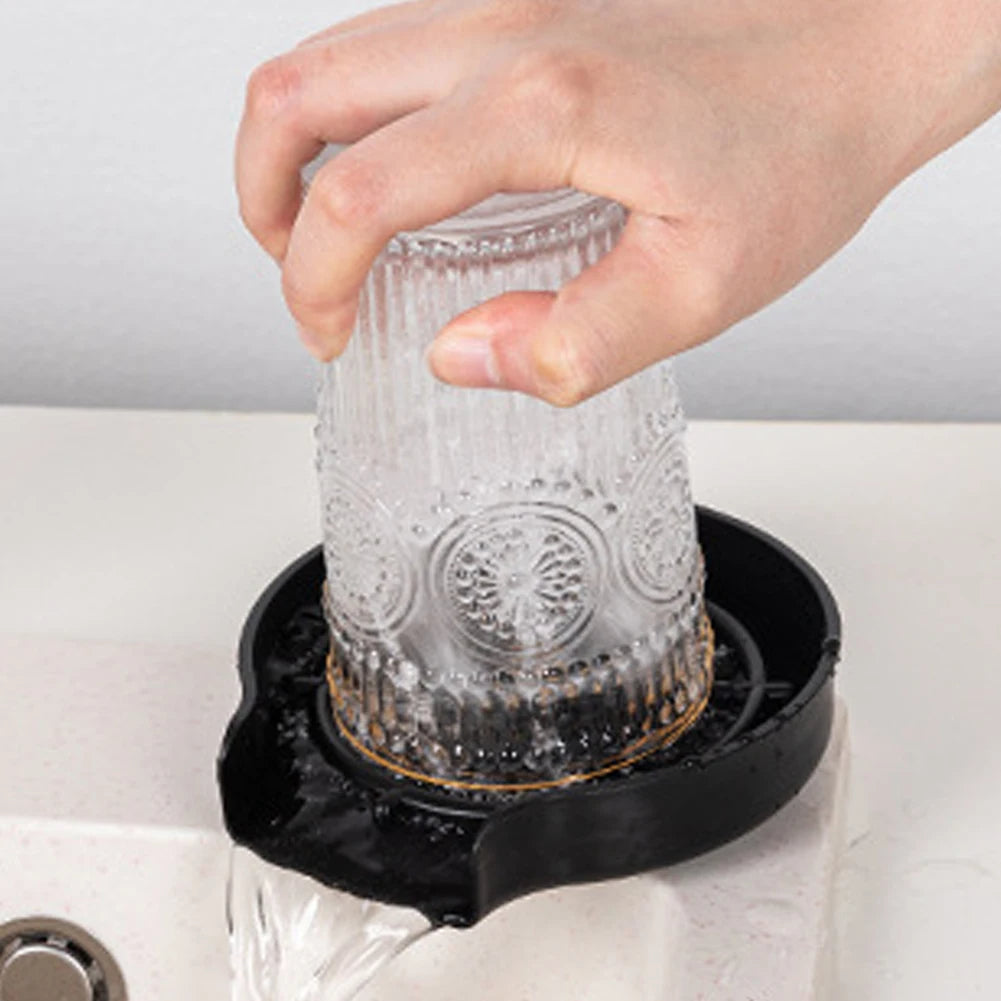 Automatic Glass Rinser for Kitchen Sinks