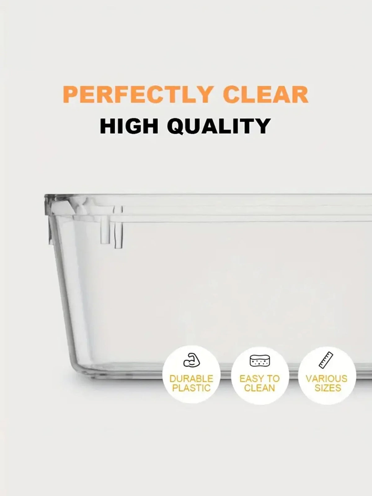 Desk Drawer Dividers Storage Bins 44PCS for Home &amp; Office