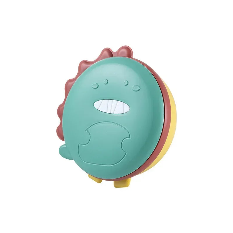 Dinosaur Stainless Steel Lunch Box 500mL for Kids (Green)