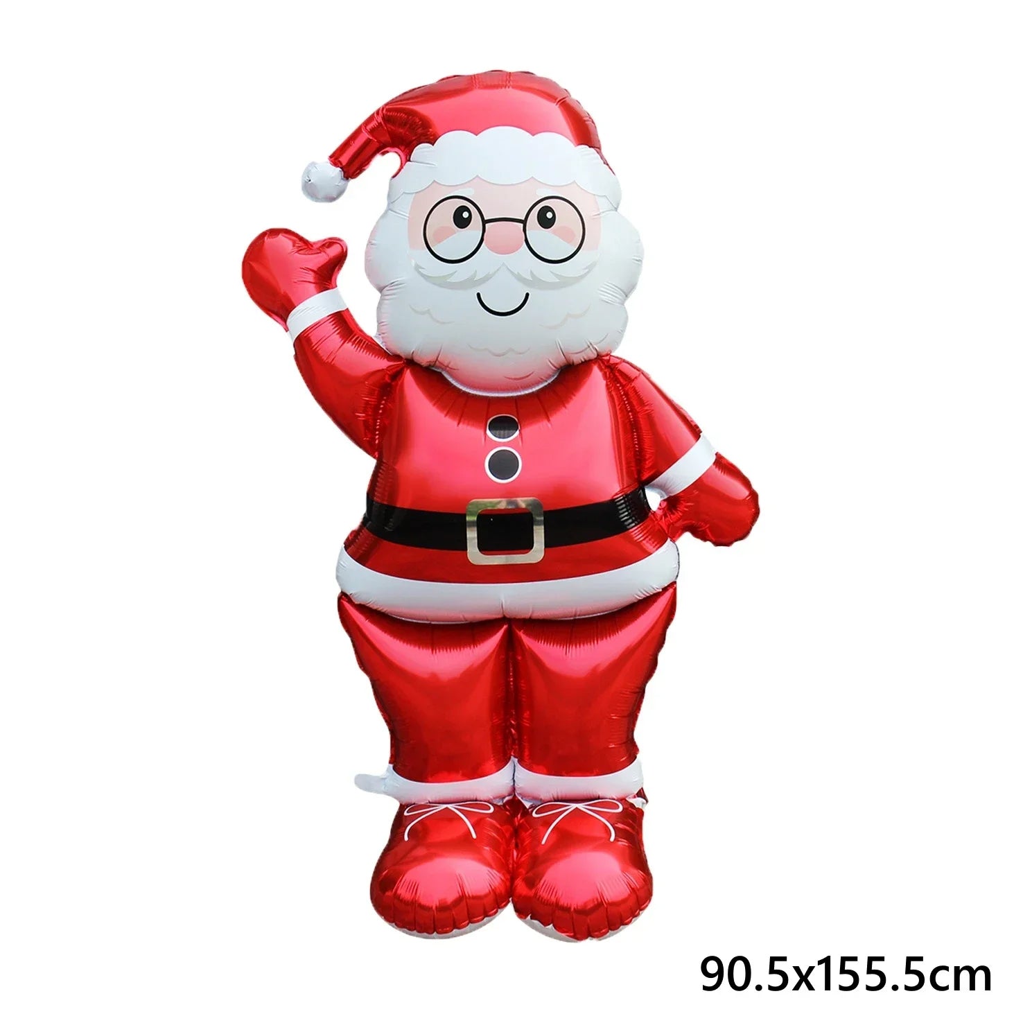 1pc New Extra Large Standing Santa Claus Foil Balloon