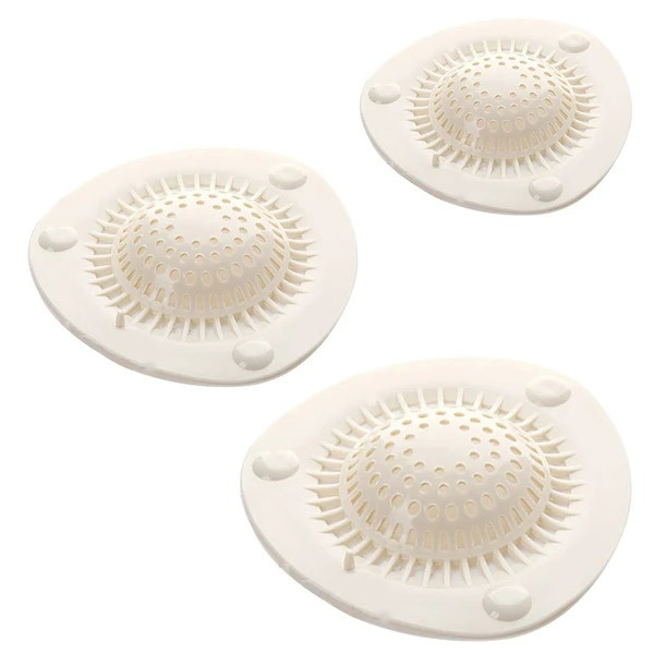 Universal Sink Strainer Hair Stopper for Kitchen &amp; Bathroom Drains (Random Color)