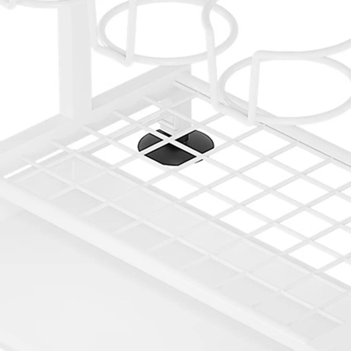 Kitchen Countertop Cup Organizer with Drain Tray