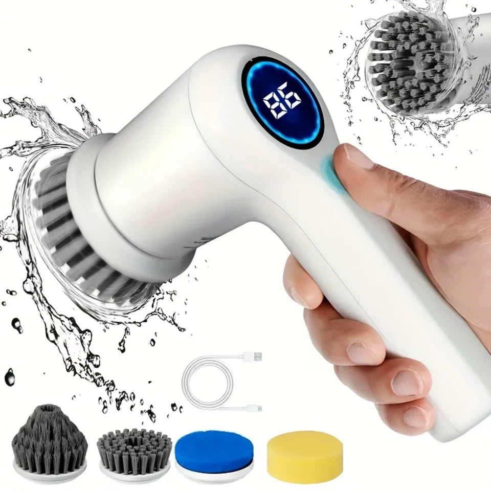 Rechargeable Electric Cleaning Brush for Shower Tile