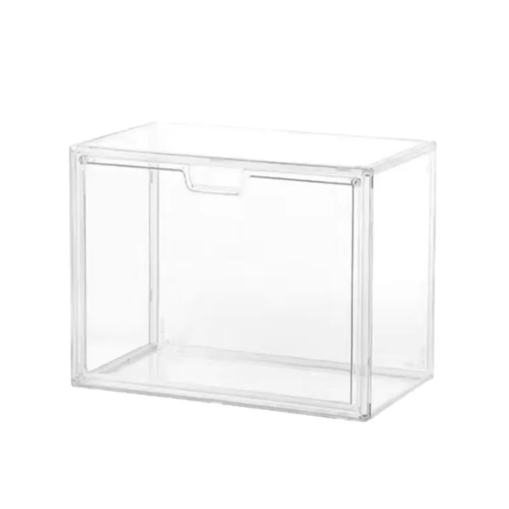 Acrylic Storage Box Clear Display Case Stackable Shoe Box