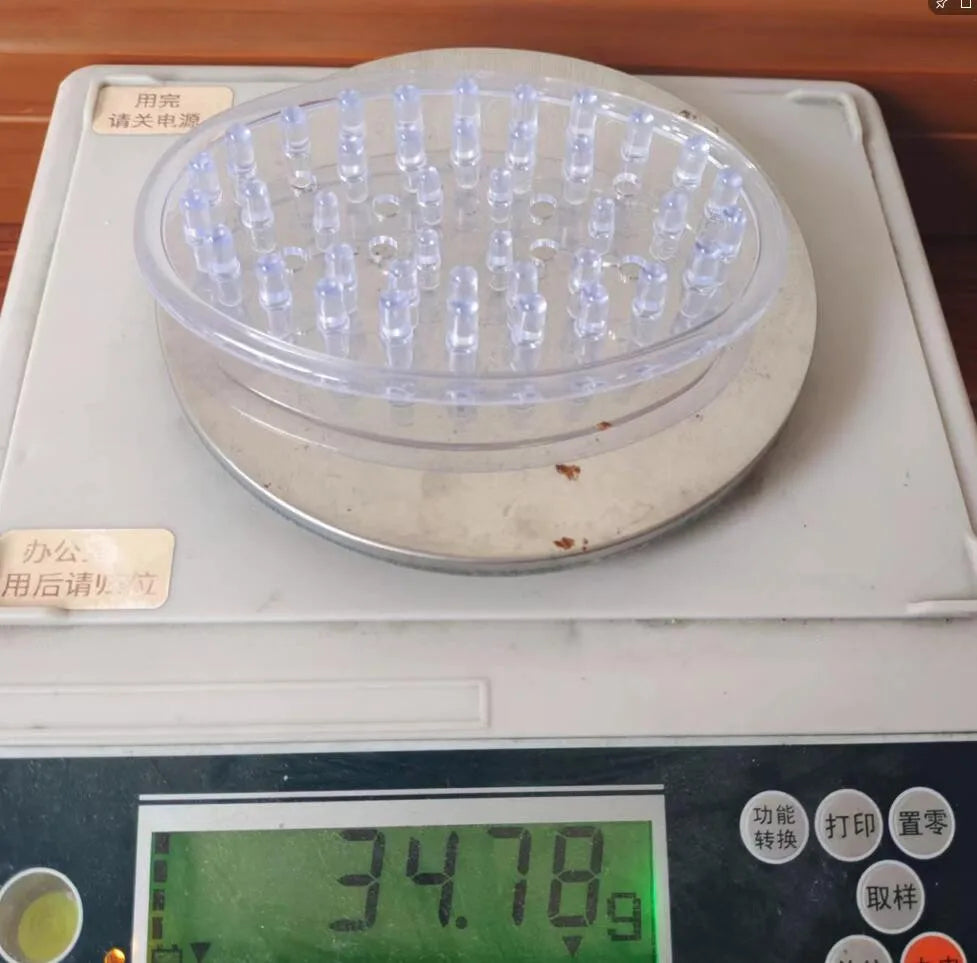 Clear Oval Plastic Soap Holder Tray Durable Bathroom Accessory for Kitchen Counter