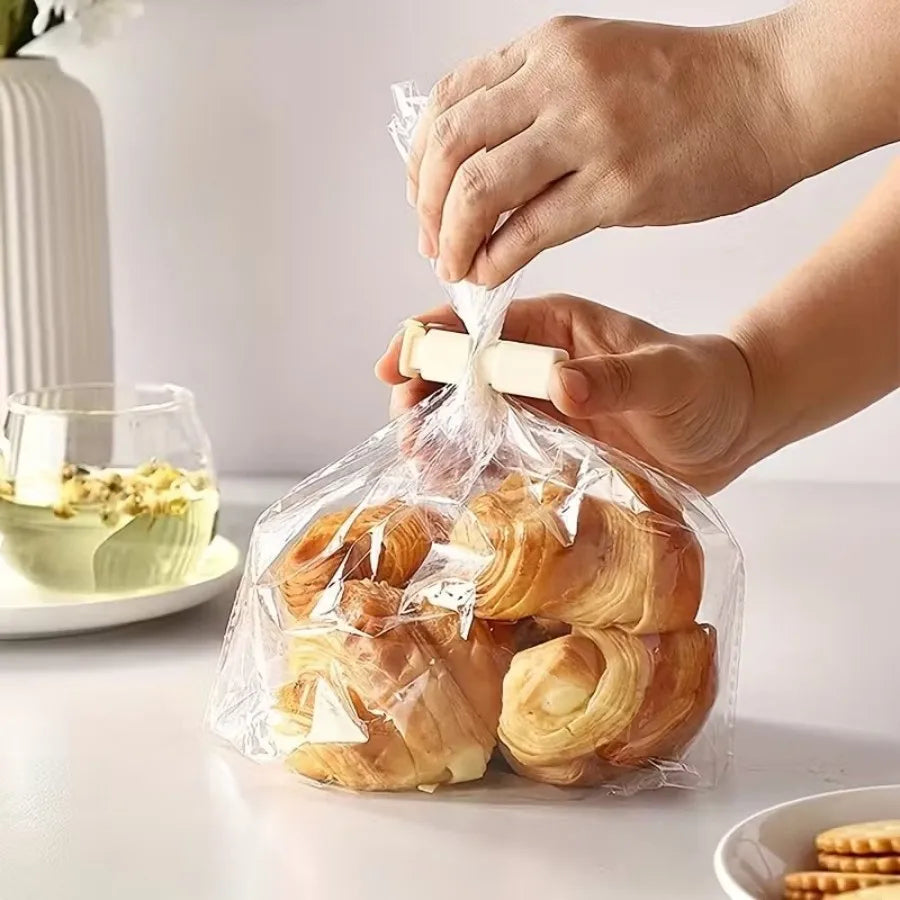 Food Bag Clips 3 Pack Non-Slip Reusable Grips
