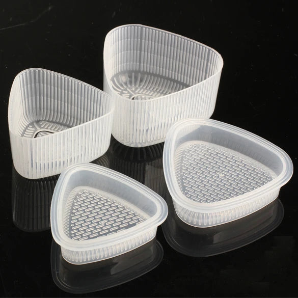 Sushi Making Kit 4pcs Triangle Onigiri Mold