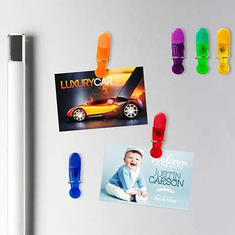 Magnetic Chip Bag Clips 12-Pack Space-Saving Kitchen Organizers