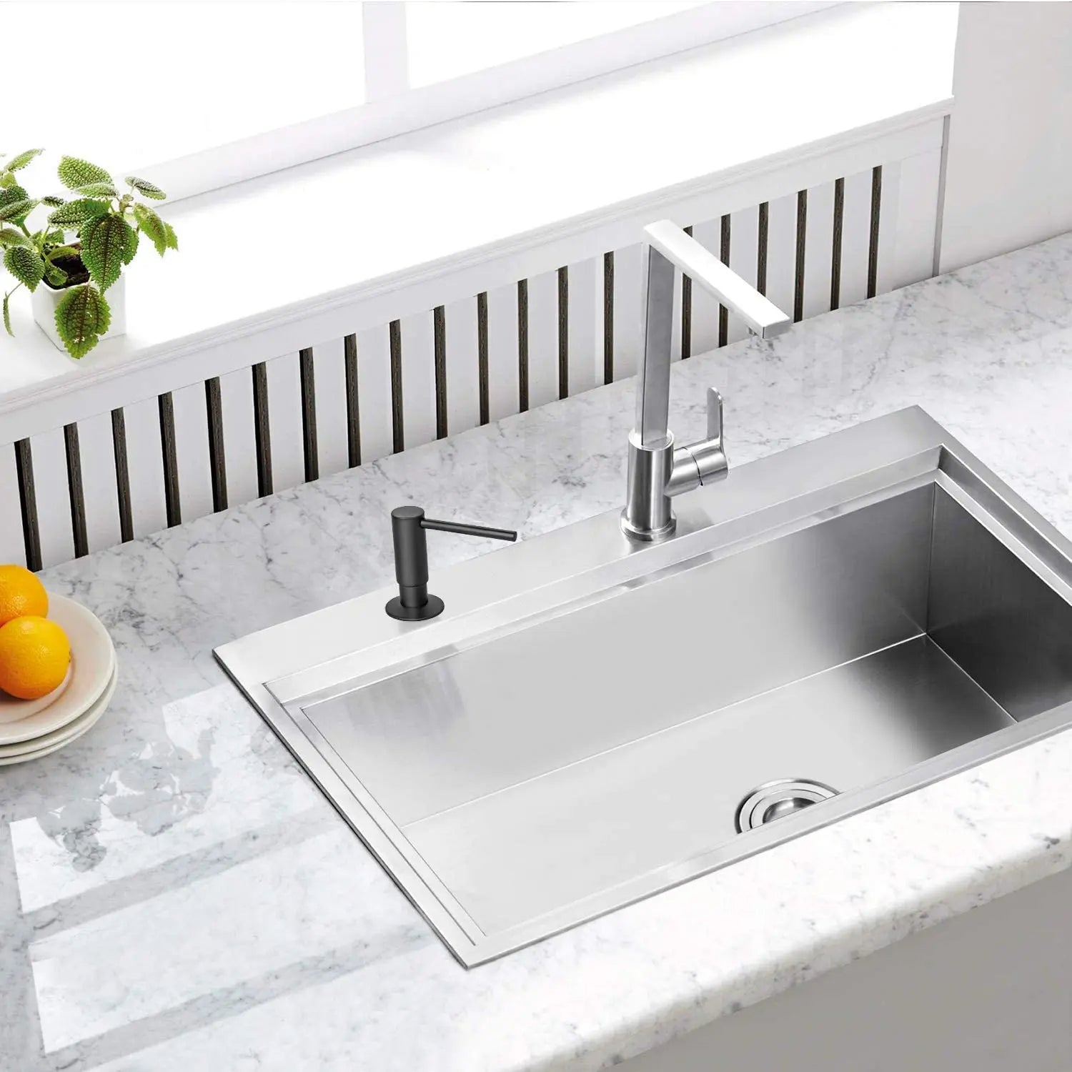 Brass Pump Head Extension Tube Kit for Kitchen Bathroom