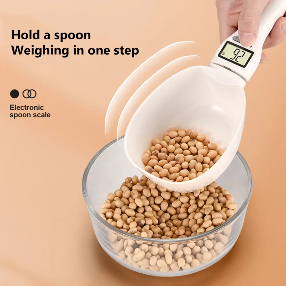 Detachable Digital Measuring Spoon Scale Kitchen Gadget