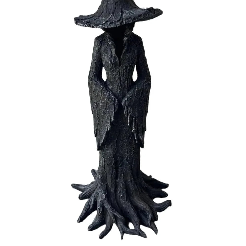 Halloween Resin Ghost Sculpture 2-Pack for Yard Decor