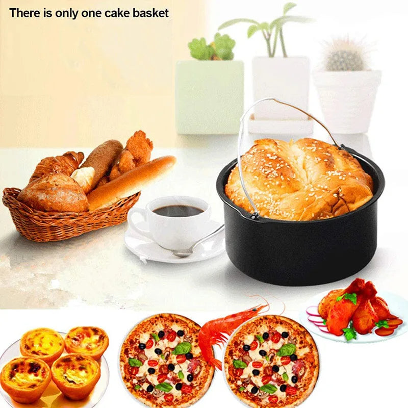 7 Inch Non-Stick Round Pan for Baking Cooking