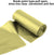 Small Trash Garbage Bags 4 Gallon, 5 Rolls (Gold)