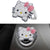 Cute Cat Bling Push to Start Button Cover Car Push Start Button Cover, Pink