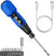 Electric Screwdriver Sets, Portable Automatic Home Repair Tool Kit with LED Lights and USB Cable, Blue